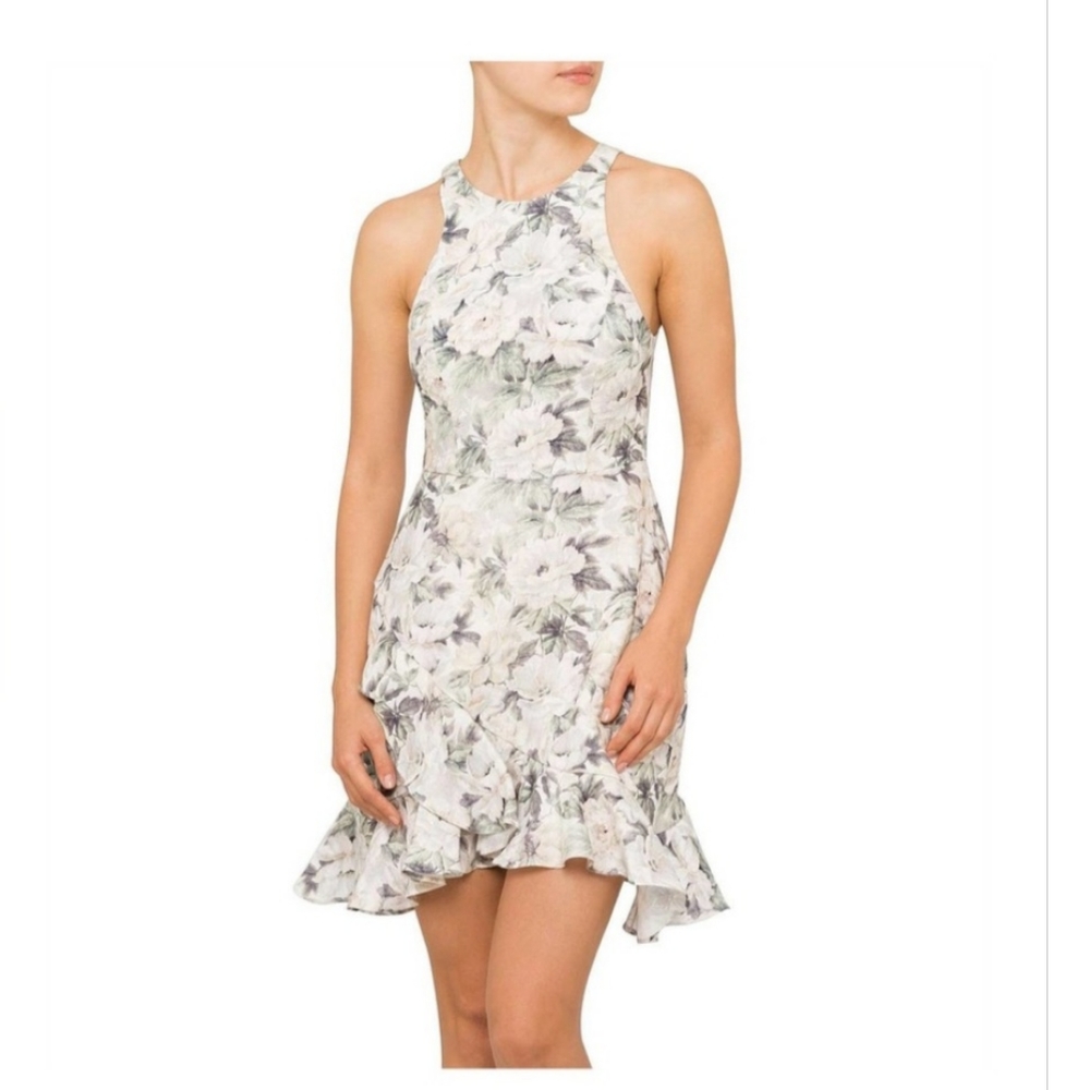 Zimmermann Bowerbird Flute Ruffled Mini